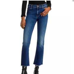 Mother The Outsider Ankle Fray Uncharted Waters Designer Trendy Flare sz 29